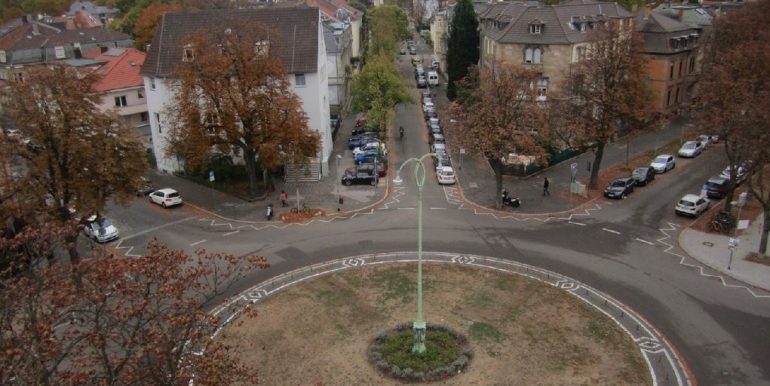 Blick auf den Charlottenplatz