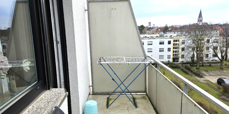 Balkon Hofseite